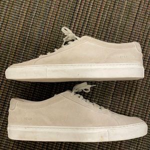 Cream Nubuck Common Projects Sneakers